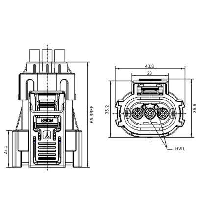 HV600系列带高压互锁毗连器
