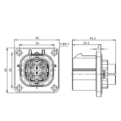 HV800系列带高压互锁毗连器