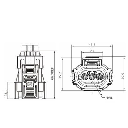 HV280高压互锁毗连器