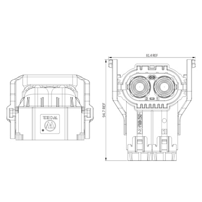 HPL36系列带高压互锁毗连器     
