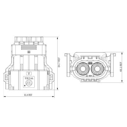 HPL36系列带高压互锁毗连器     
