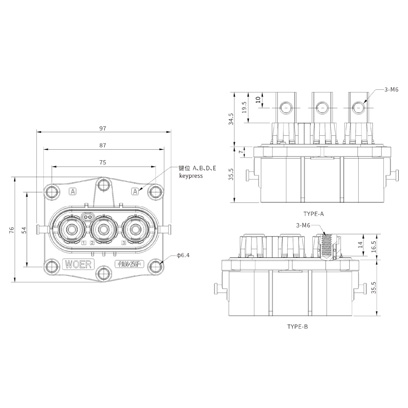 HPL36系列带高压互锁毗连器     
