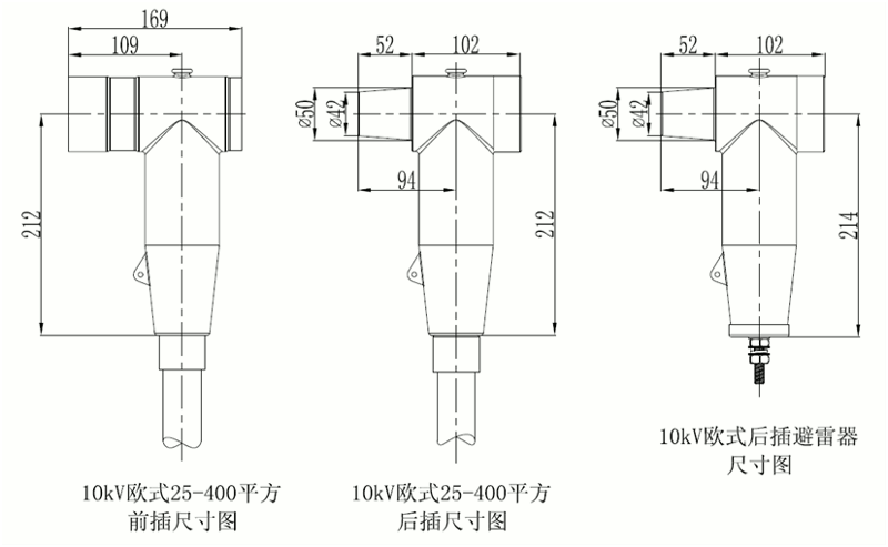 6165cc金沙总站核材15kV欧式630-1250A非屏障型可疏散毗连器结构尺寸1.gif