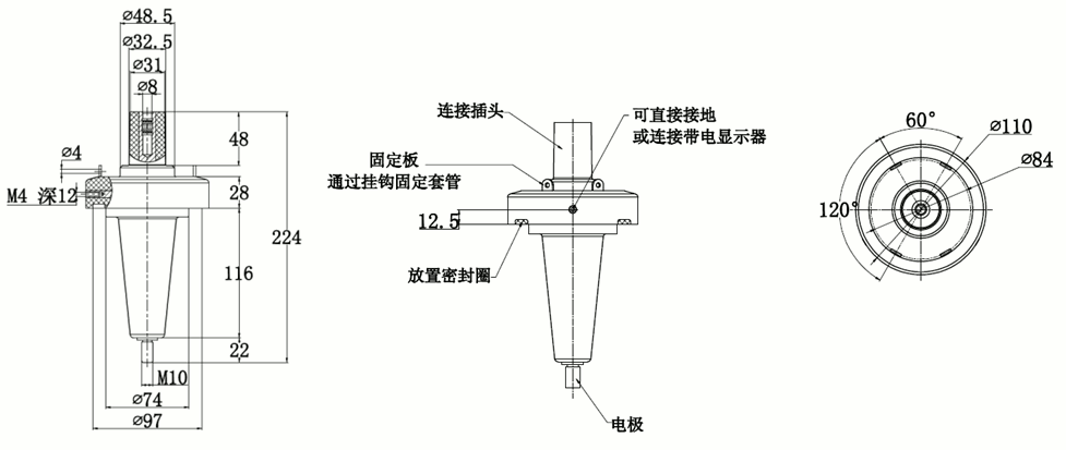 6165cc金沙总站核材250A套管座结构图.gif